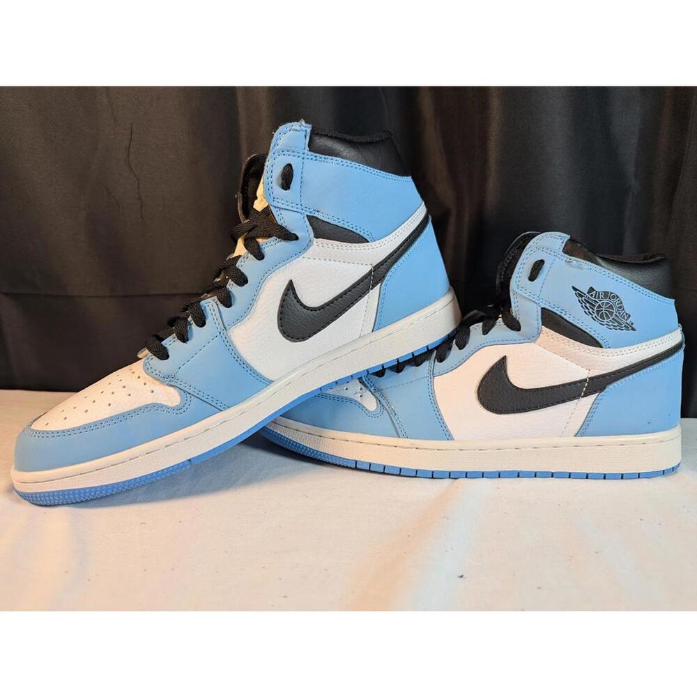 Jordan 1 High OG University Blue UNC 555088-134 Men's Size 13 Used VGC - NO BOX